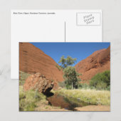 kata tjuta-boom briefkaart (Voorkant / Achterkant)