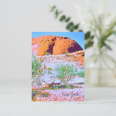 Kata Tjuta De reis van Olgas Central Australia Briefkaart (Staand voorkant)