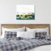 Kata Tjuta De reis van Olgas Central Australia Canvas Afdruk (Insitu (Slaapkamer))