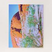 Kata Tjuta De reis van Olgas Central Australia Legpuzzel (Verticaal)