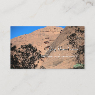 Kata Tjuta, Grey Nomad scenes Visitekaartje