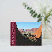 Kata Tjuta uitzicht Briefkaart (Staand voorkant)