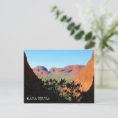 kata tjuta valley uitzicht briefkaart (Staand voorkant)
