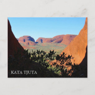 kata tjuta valley uitzicht briefkaart