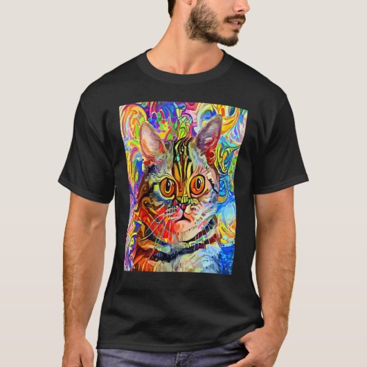 KATABPRESSIONIST Kitten Kitty Ik Ben Een Kat  Moed T-shirt (Voorkant)