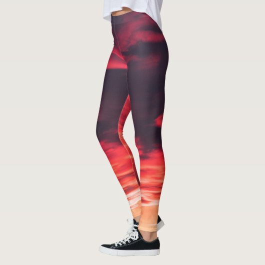 katachtige golf leggings (Links)