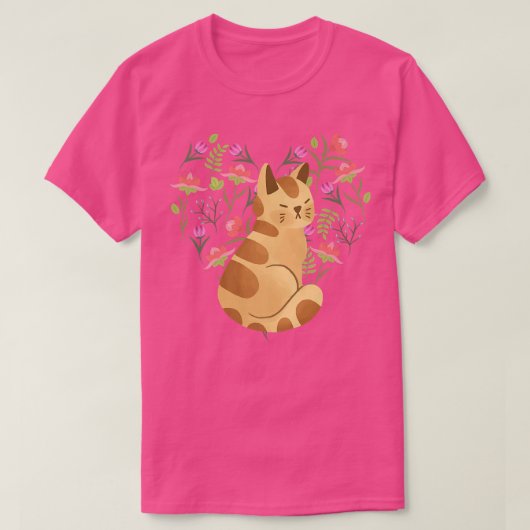 katachtige kattenbroekvlies mannen baarmoeder gr . t-shirt (Design voorkant)