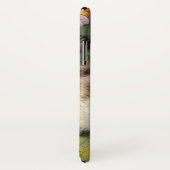  katafbeelding met rode bloemen Case-Mate iPhone case (Achterkant / rechts)