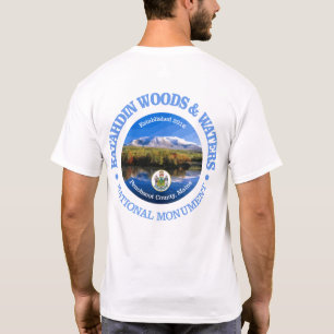 Katahdin Bossen en wateren (NM) T-shirt