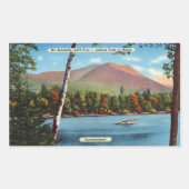  Katahdin-Briefkaart Rechthoekige Sticker (Voorkant)