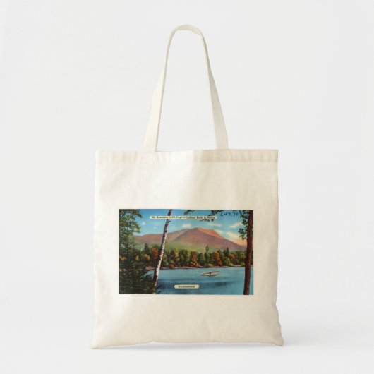  Katahdin-Briefkaart Tote Bag (Voorkant)