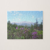Katahdin en Purple Flowers Legpuzzel (Horizontaal)