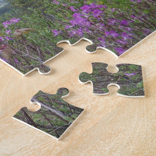 Katahdin en Purple Flowers Legpuzzel (Zijkant)