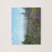 Katahdin en Purple Flowers Legpuzzel (Verticaal)