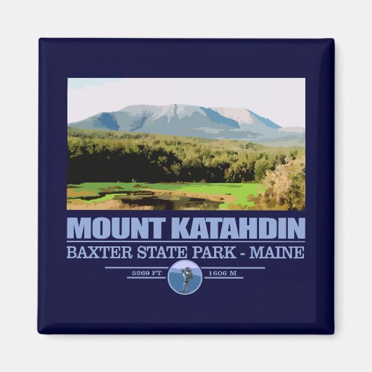 Katahdin Magneet (Voorkant)