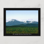 Katahdin Maine Briefkaart (Voorkant)