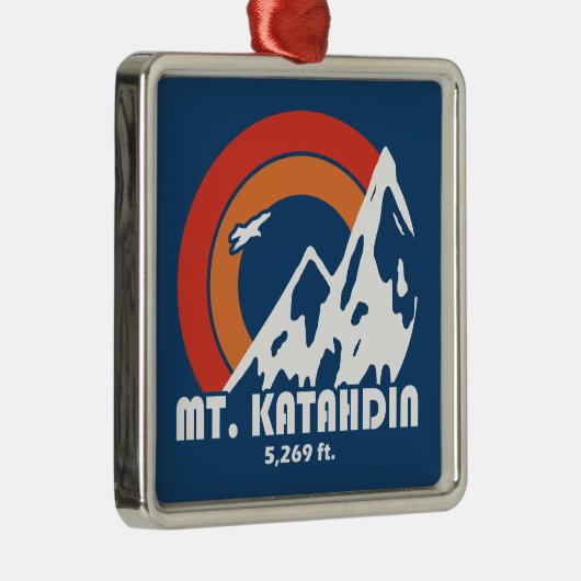Katahdin Sun Eagle Metalen Ornament (Rechts)