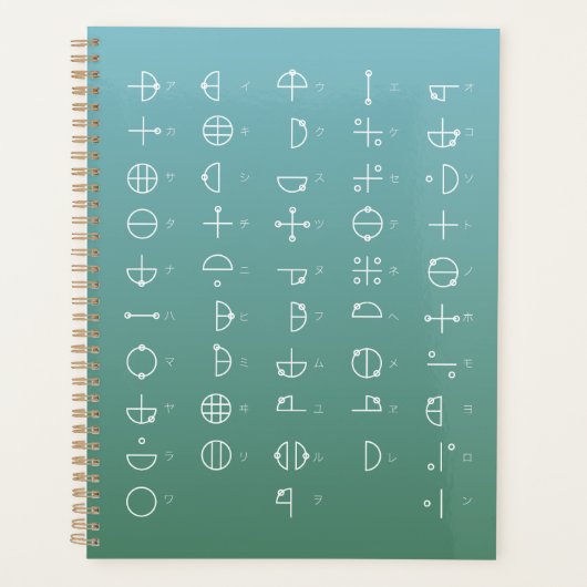 Katakamuna-diagram Planner (Voorkant)