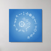 Katakamuna Kracht verzen 6e Canvas Afdruk (Voorkant)