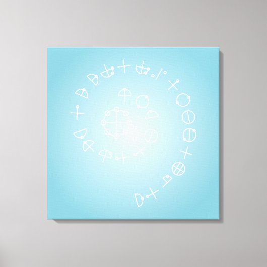 Katakamuna Power verzen 8e Canvas Afdruk (Voorkant)