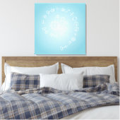 Katakamuna Power verzen 8e Canvas Afdruk (Insitu (Slaapkamer))