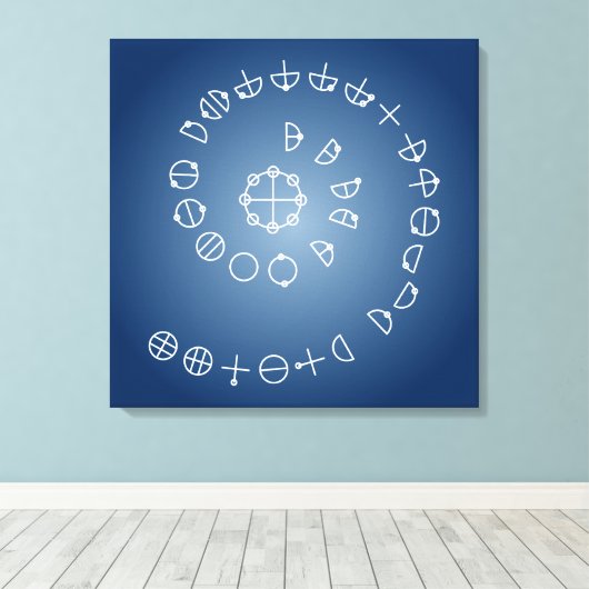 Katakamuna Power vs 5e Canvas Afdruk (Insitu (Houten vloer))