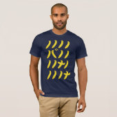 Katakana Banana T-shirt (Voorkant volledig)