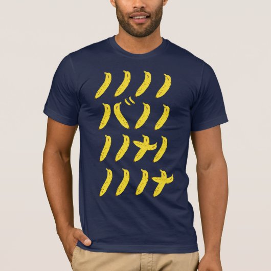 Katakana Banana T-shirt (Voorkant)