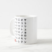 Katakana Koffiemok (Voorkant links)