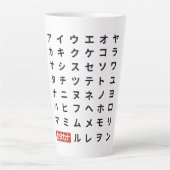 Katakana Latte Mok (Voorkant)