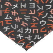 Katakana Tafelkleed (Gekanteld)