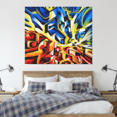 Katalysator Canvas Afdruk (Insitu (Slaapkamer))