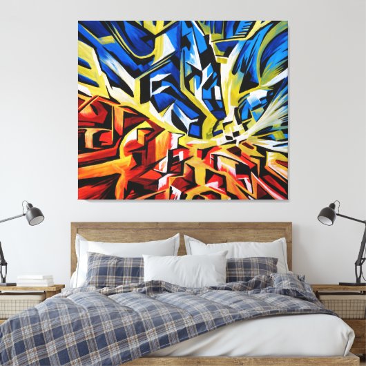 Katalysator Canvas Afdruk (Insitu (Slaapkamer))