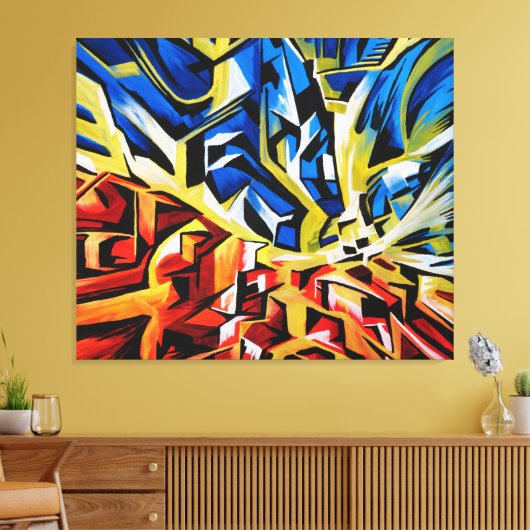 Katalysator Canvas Afdruk (Insitu (Woonkamer))