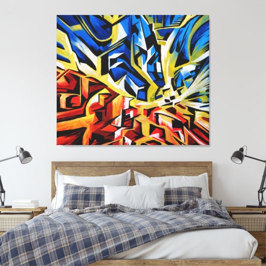 Katalysator Canvas Afdruk (Insitu (Slaapkamer))