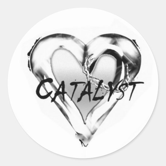 Katalysator Ronde Sticker (Voorkant)