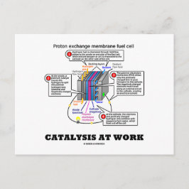 Katalyse op het werk (brandstof voor protonenwisse briefkaart