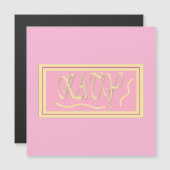 Katalytisch ontwerp roze en gladde roomlaag (Voorkant / Achterkant)