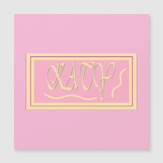 Katalytisch ontwerp roze en gladde roomlaag (Voorkant)
