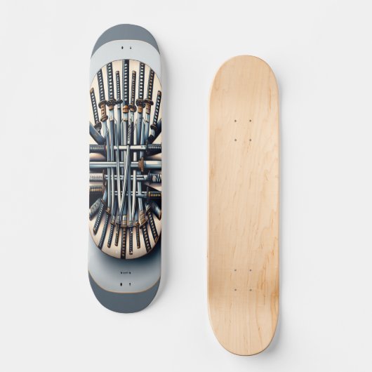 Katana Artistry Persoonlijk Skateboard (Voorkant)