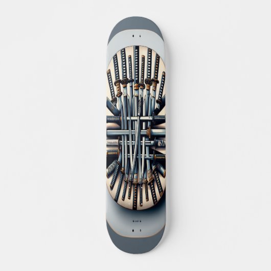Katana Artistry Persoonlijk Skateboard (Voorkant)