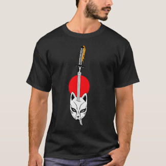 Katana en masker t-shirt