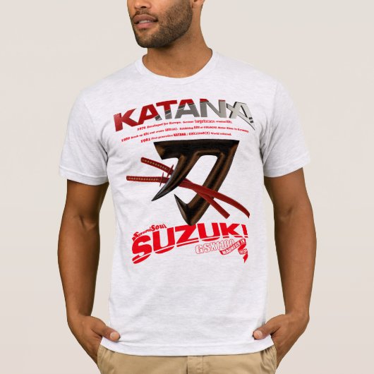 katana Logo Red T-shirt (Voorkant)