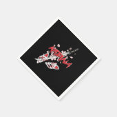 Katana Sword Japan Ninja Japan Art Samurai Gift Servet (Hoek)