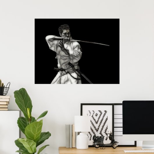KATANA SWORD OF SAMURAI POSTER (Thuiskantoor)
