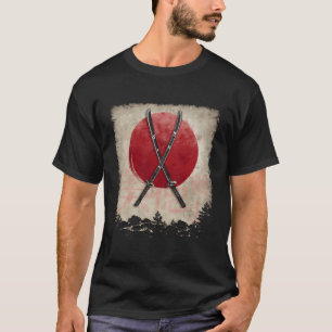 Katana Zwaarden Japan Samurai Outfit Japanse Zwaar T-shirt