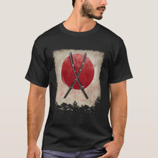 Katana Zwaarden Japan Samurai Outfit Japanse Zwaar T-shirt