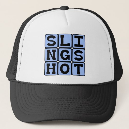 Katapult, Speelgoed voor het Schieten van Projecti Trucker Pet (Voorkant)