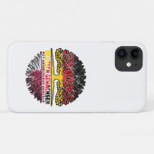 Katar Katarisch Deutsch Deutschland Baum Wurzel Case-Mate iPhone Case (Achterkant (horizontaal))