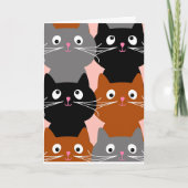 KATASTISCHE KAARTEN VOOR KATTEN VAN KATTEN, BIRTHD (Voorkant)